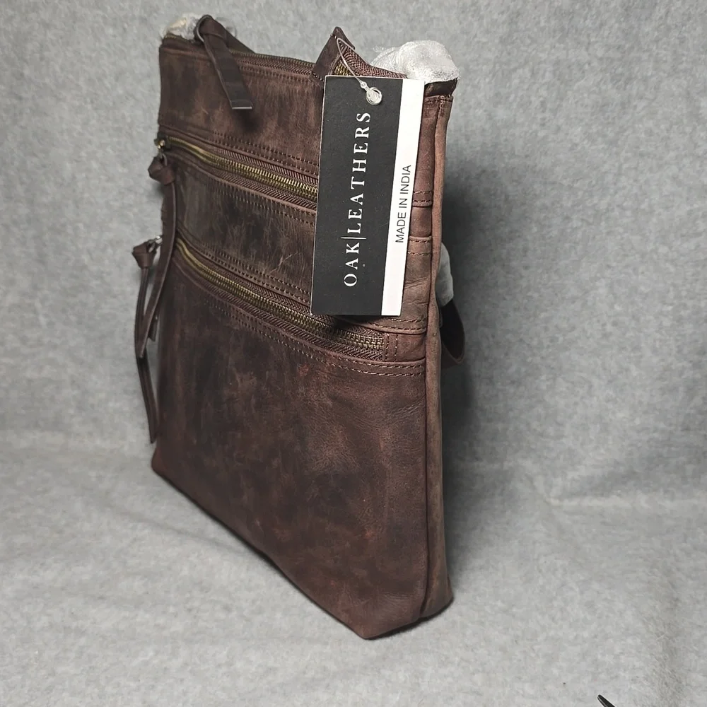 Oak Leathers Crossbody Bag NWT